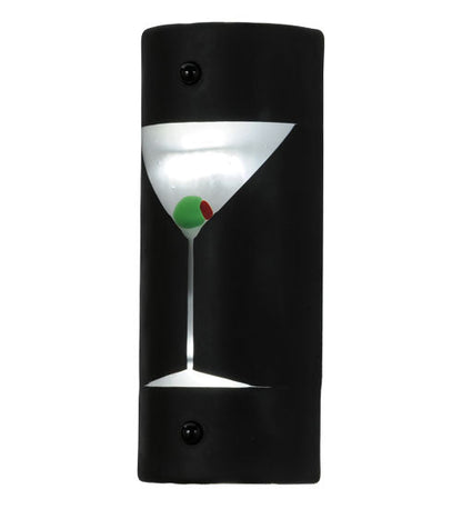 Meyda 5"W Metro Fusion Shaken Not Stirred Up and Downlight LED Wall Sconce - 146266