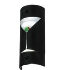 Meyda 5"W Metro Fusion Shaken Not Stirred Up and Downlight LED Wall Sconce - 146266