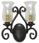 Meyda 13.5" Wide Calvis 2 Light Wall Sconce '146395