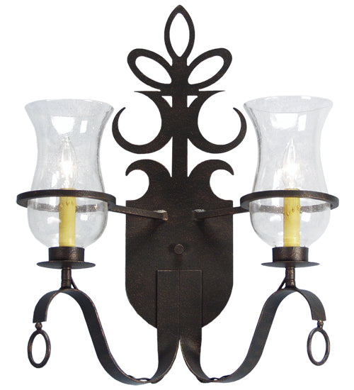 Meyda 12" Wide Narcissus 2 Light Wall Sconce '146422