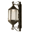 Meyda 14" Wide Plaza Lantern Wall Sconce '146468