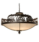 Meyda 48" Wide Train Inverted Pendant '146478