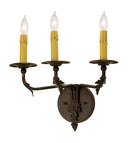 Meyda 14" Wide Sergius 3 Light Wall Sconce '146496