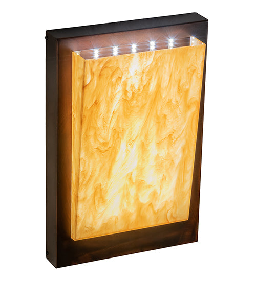 Meyda 12"w Manitowac Dimmable Led Wall Sconce - 146603