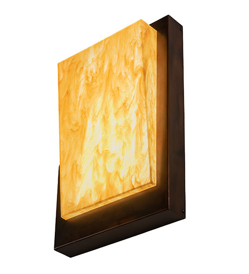 Meyda 12"w Manitowac Dimmable Led Wall Sconce - 146603