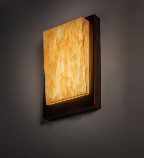 Meyda 12"w Manitowac Dimmable Led Wall Sconce - 146603