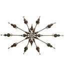 Meyda 62" Long Windsor 14 Light Oblong Chandelier- 146948