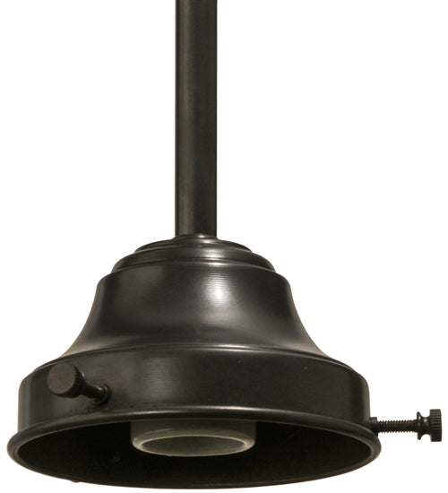 Meyda 39"L Revival Schoolhouse 2 LT Craftsman Brown on Brass Island Pendant Hardware '147633