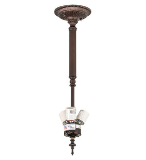 Meyda 5" Wide 3 Light Inverted Pendant Hardware '14800