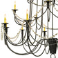 Meyda 72" Wide Bell 20 Light Three Tier Chandelier- 149323