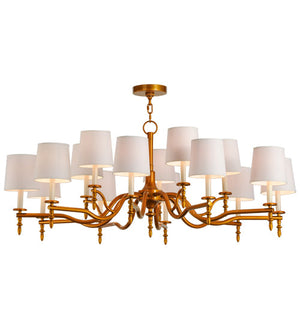 Meyda 52"W Toby 15 LT Chandelier '149365