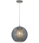 Meyda 12"W Bola Crystal Pendant '149397