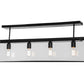 Meyda 47"L Affinity Semi-Flushmount 150011