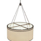 Meyda 48"W Cilindro Circle X Textrene Pendant'150294