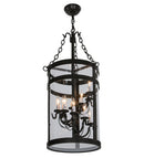 Meyda 15"w Cilindro Espiral Led Pendant - 150323