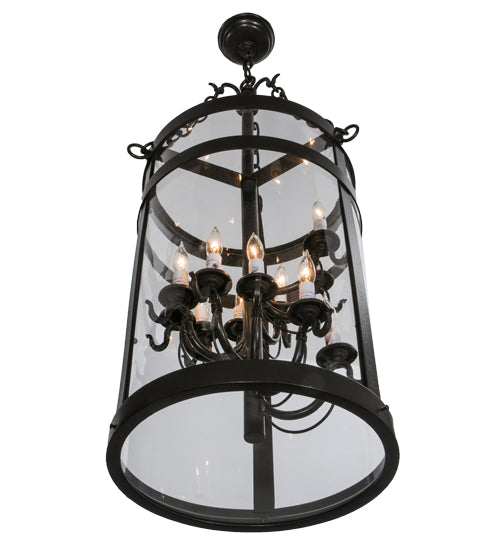 Meyda 15"w Cilindro Espiral Led Pendant - 150323