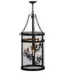 Meyda 15"w Cilindro Espiral Led Pendant - 150323