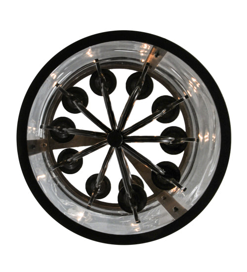 Meyda 15"w Cilindro Espiral Led Pendant - 150323