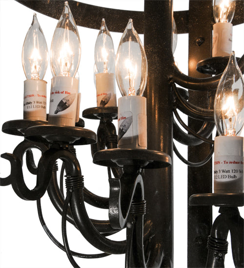 Meyda 15"w Cilindro Espiral Led Pendant - 150323