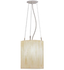 Meyda 10" Wide Cilindro De Marfil Lino Pendant '150735