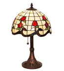 Meyda 19" High Roseborder Table Lamp- 151293