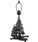 Meyda 14"H Tall Pines Double Lit Table Base '151430