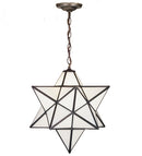 Meyda 24" Wide Moravian Star Pendant '15154