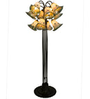 Meyda 62"H Extreme Pond Lily 12 LT Floor Lamp '152071