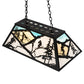 Meyda 33"L Alpine Oblong Pendant '152185