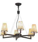 Meyda 31" Wide St Lawrence 6 Light Led Chandelier - 152197