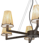 Meyda 31" Wide St Lawrence 6 Light Led Chandelier - 152197