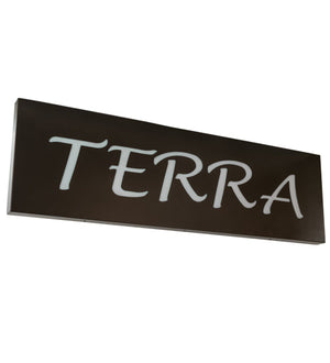 Meyda 70"W Personalized Terra LED Sign- 152280