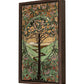 Meyda 30"w Tiffany Tree Of Life Stained Glass Lighted Window- 152459