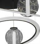 Meyda  84"w Anillo Bola Led Cascading Pendant - 152804