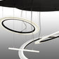 Meyda  84"w Anillo Tilt Led Cascading Pendant - 152833