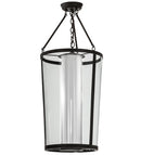 Meyda 18"W Cilindro Tapered Semi-Flushmount- 153383