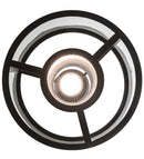 Meyda 18"W Cilindro Tapered Semi-Flushmount- 153383