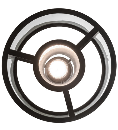 Meyda 18"W Cilindro Tapered Semi-Flushmount- 153383