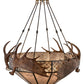Meyda 54"W Antlers Moose Inverted Pendant- 154279