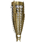 Meyda 7" Wide Chrisanne Crystal Wall Sconce- 154700