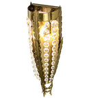Meyda 7" Wide Chrisanne Crystal Wall Sconce- 154700