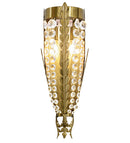 Meyda 7" Wide Chrisanne Crystal Wall Sconce- 154700