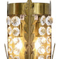 Meyda 7" Wide Chrisanne Crystal Wall Sconce- 154700