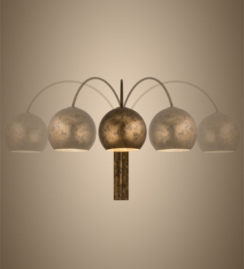 Meyda 18"W Bola Swing Arm Wall Sconce '156446