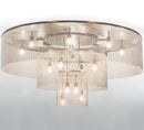 Meyda 72" Wide Niagara Flushmount '156520