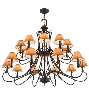 Meyda 54" Wide Jupiter 20 Light Chandelier '156660