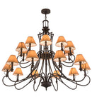 Meyda 54" Wide Jupiter 20 Light Chandelier '156660