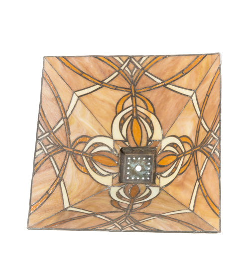 Meyda 13" Square Glasgow Bungalow Shade '156822