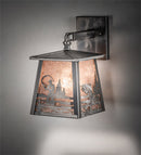 Meyda 7" Wide Fly Fisherman Hanging Wall Sconce '15684