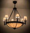 Meyda 36"W Freya 6 LT Chandelier '157167